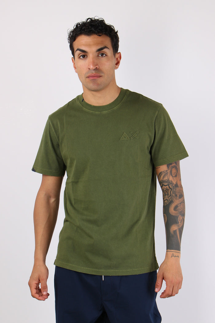 T-shirt Logo Patch Verde