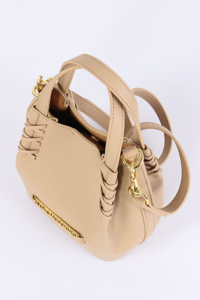 Mini Secchiello Intreccio Taupe-5