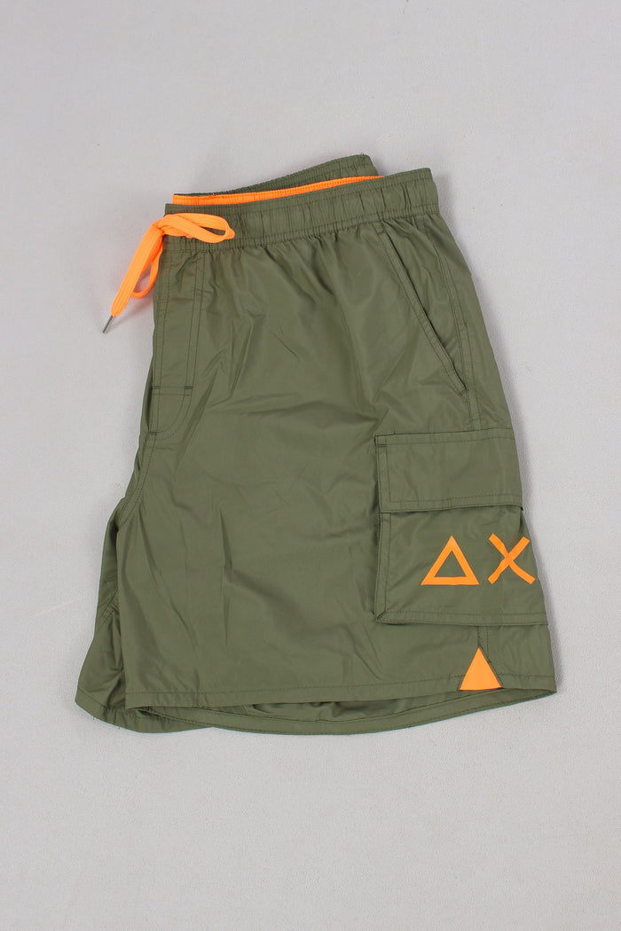 Costume Pantalone Cargo Militare-5