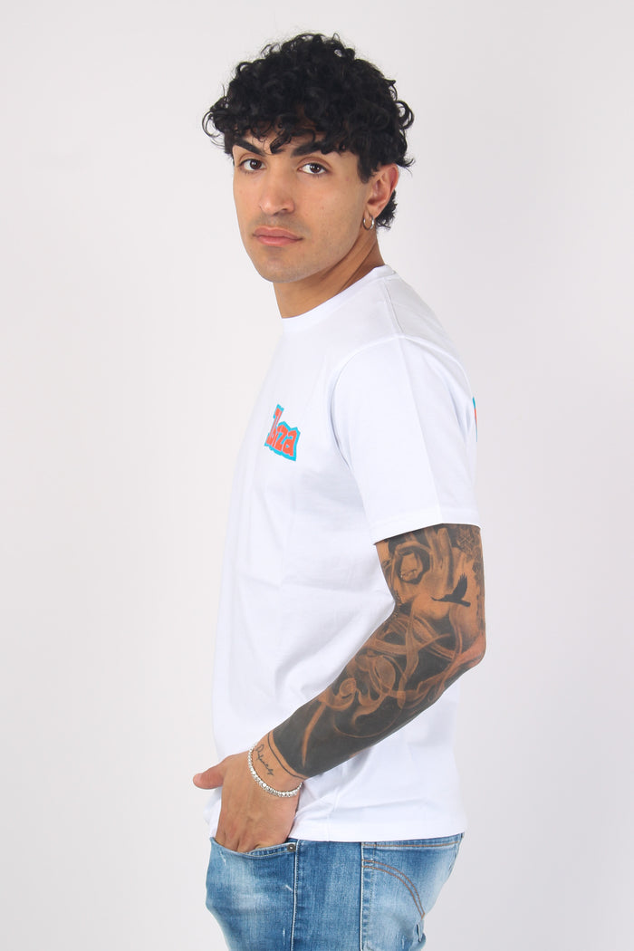 T-shirt Stampa Ibiza Bianco-6