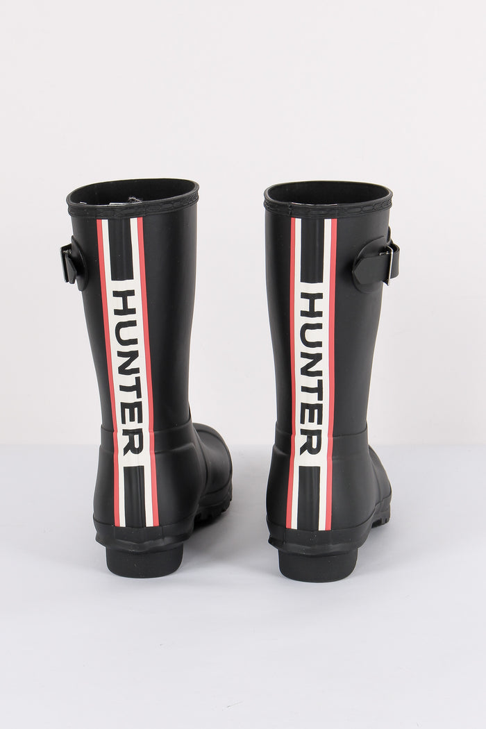 Original Short Tricolor Boot Black-4