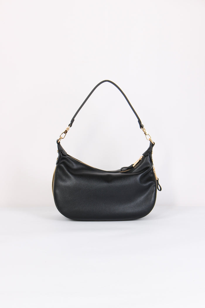 Hobo Zip Laterale Nero-5