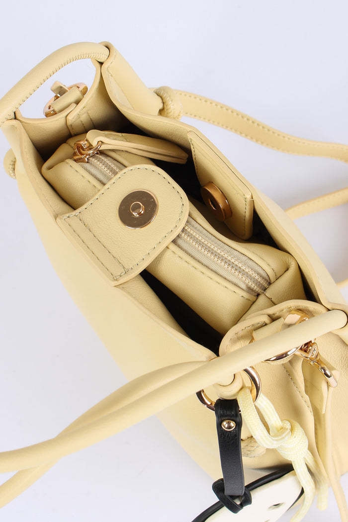 Tote Bag Mini Manici Sottili Limonata-11