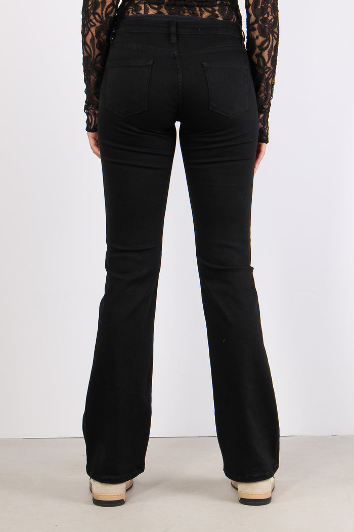 Denim Bootcut Stretch Nero-4