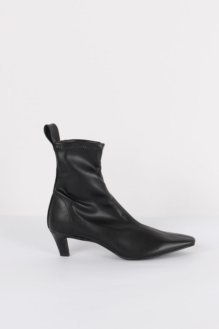 Tronchetto Gambale Stretch Nero