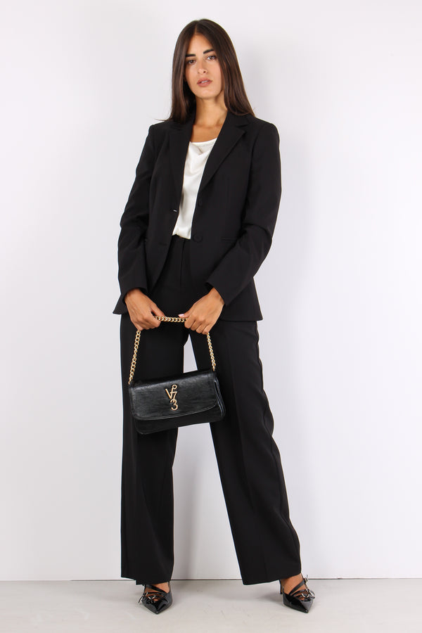 Tobita Giacca 2 Bottoni Tessut Black