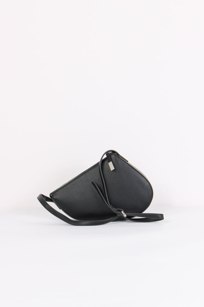 Tracolla Sella Logo Corsivo Nero-5