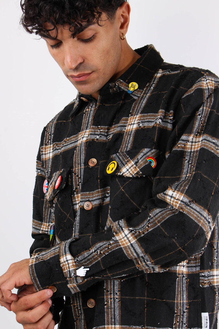 Camicia Fantasia Quadri Fantasia-3