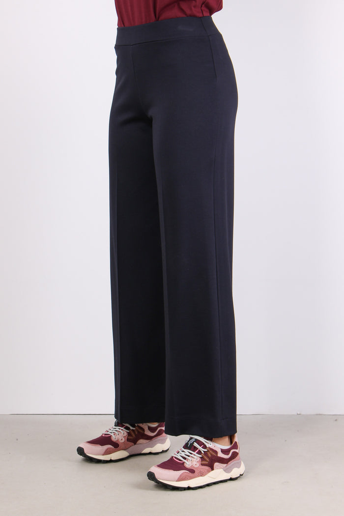 Pantalone Punto Milano Diagona Blu-3