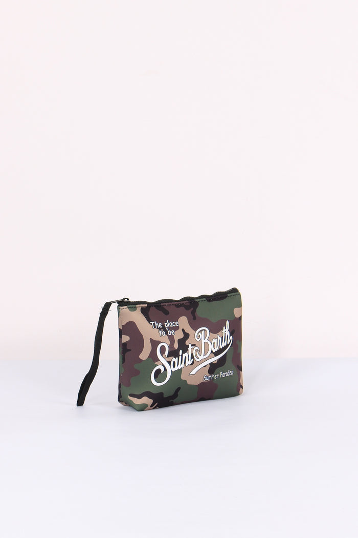 Aline Pochette Camouflage Verde-5