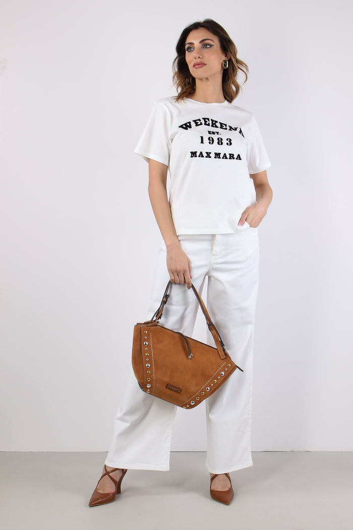 Wkdtenue T-shirt Stampa Off White