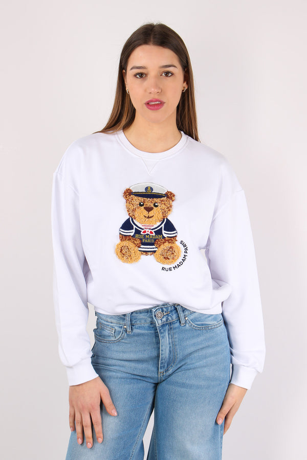 Felpa Orsetto White-2