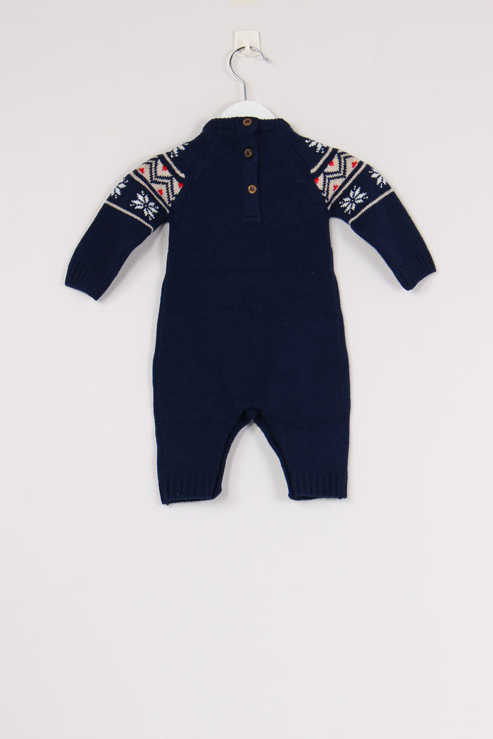 Tuta Fantasia Norvegese Blu/latte/beige-2