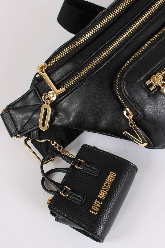 Portachiavi Mini Bag Nero-4