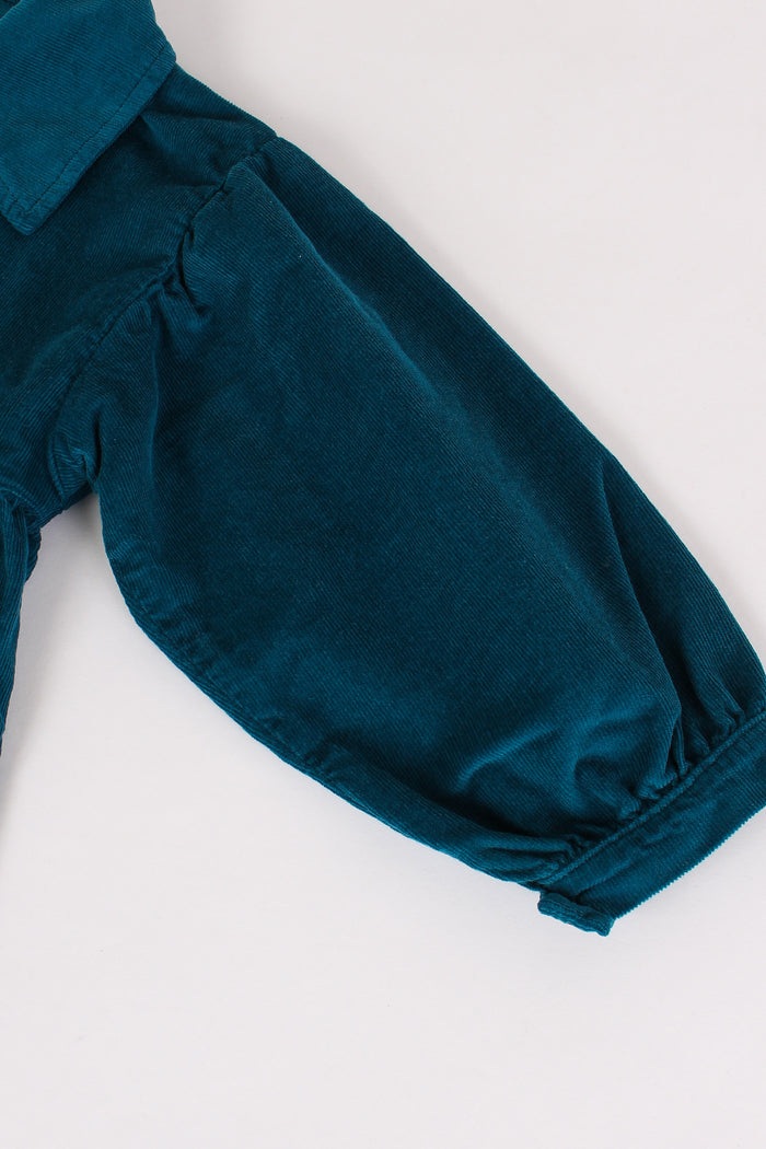 Abito Velluto Stretch 124winter Turq-5