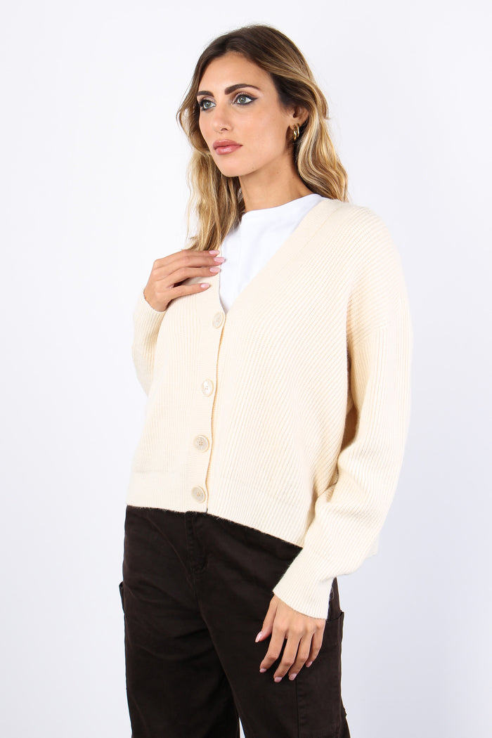 Cardigan Costa Over Off White-5