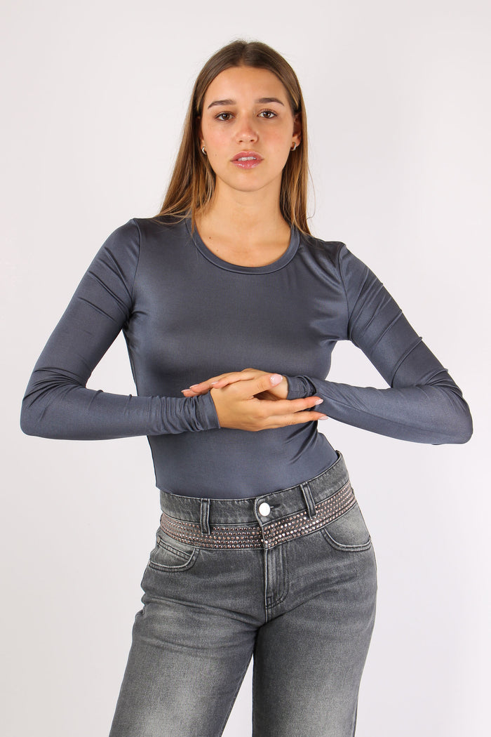 Body Lycra Scavo Dietro Fumo