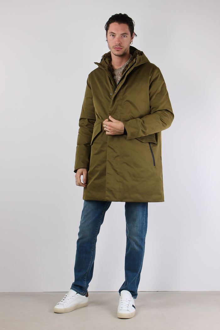 Raymond Parka Cappuccio Green-3