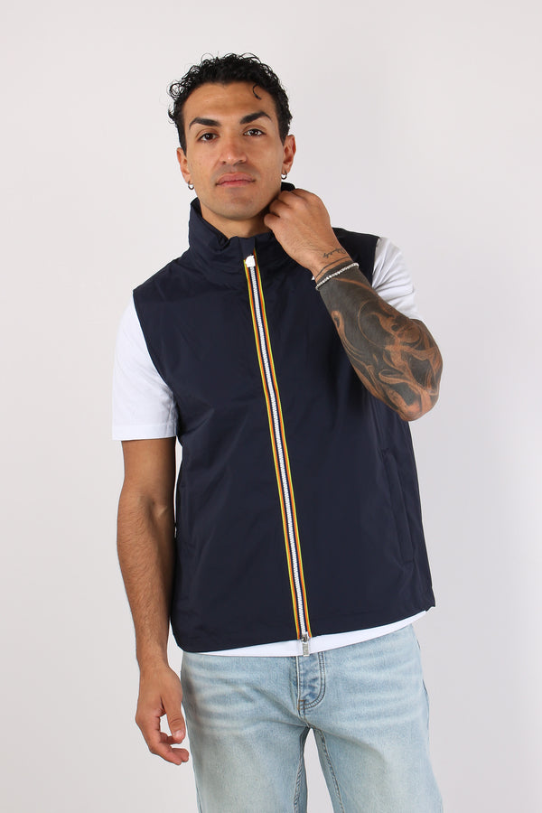 Gilet Nylon Jersey Blue Depth-2