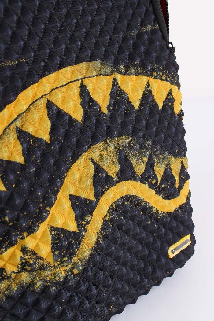 Backpack Pyramid Stencil Shark Nero-4