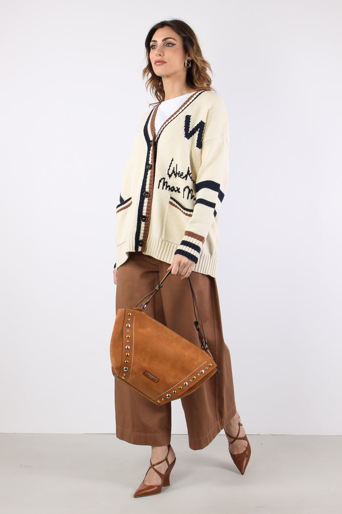 Wkdblasone Cardigan Scritte Dis Scriita-4