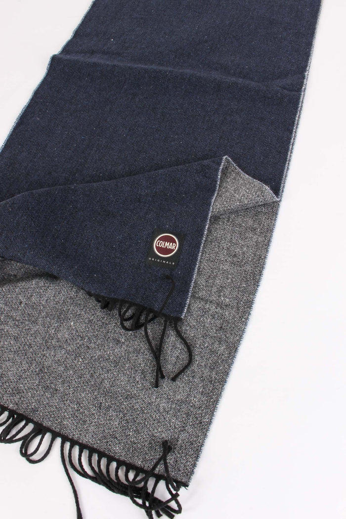 Sciarpa Lana Navy-3