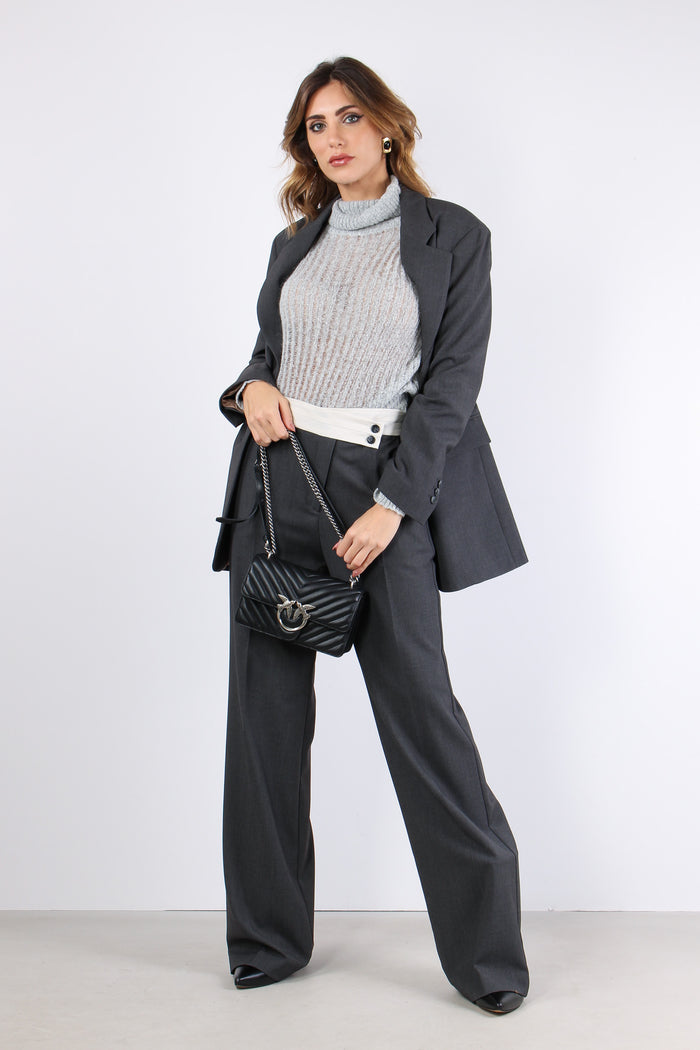 Pantalone Palazzo Graphite-5