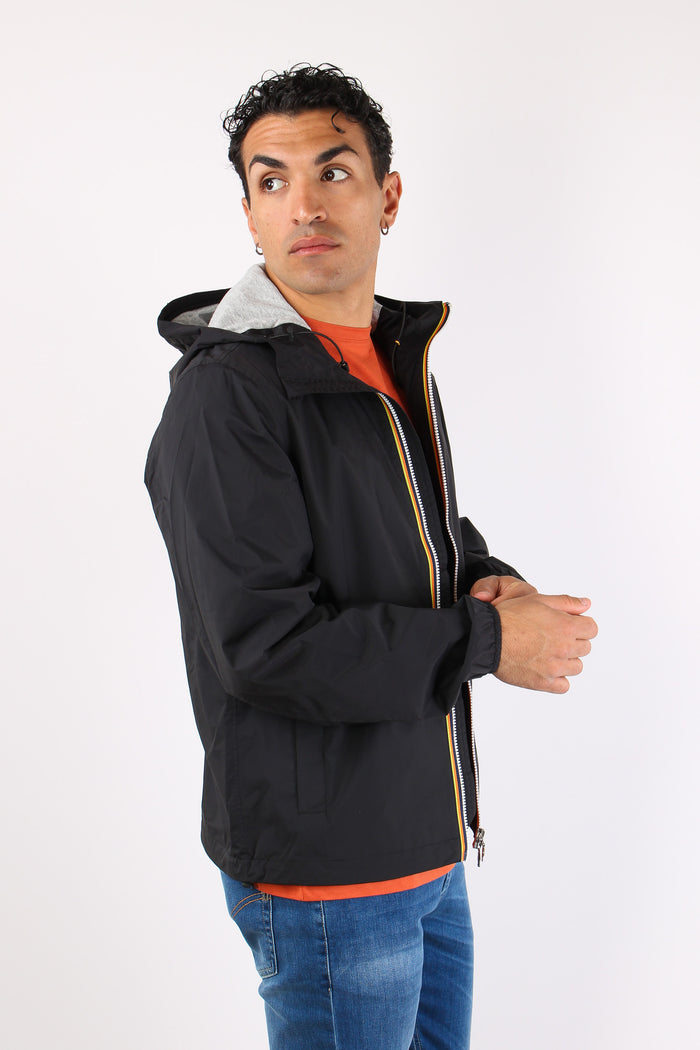 Giubbotto Cappuccio Stretch Black Pure-6