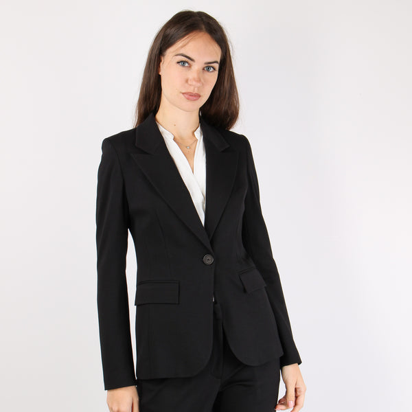 Giacca Monopetto Punto Milano Nero-2