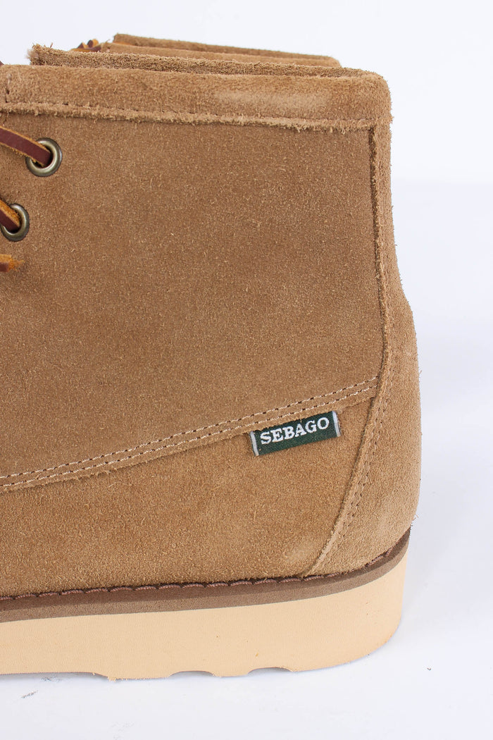 Stivaletto Camoscio Allacciato Beige Camel-7