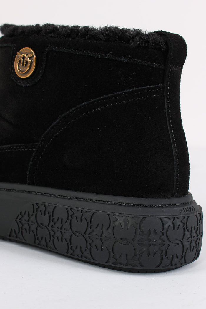 Yoko Mid Sneakers Suede Black-8