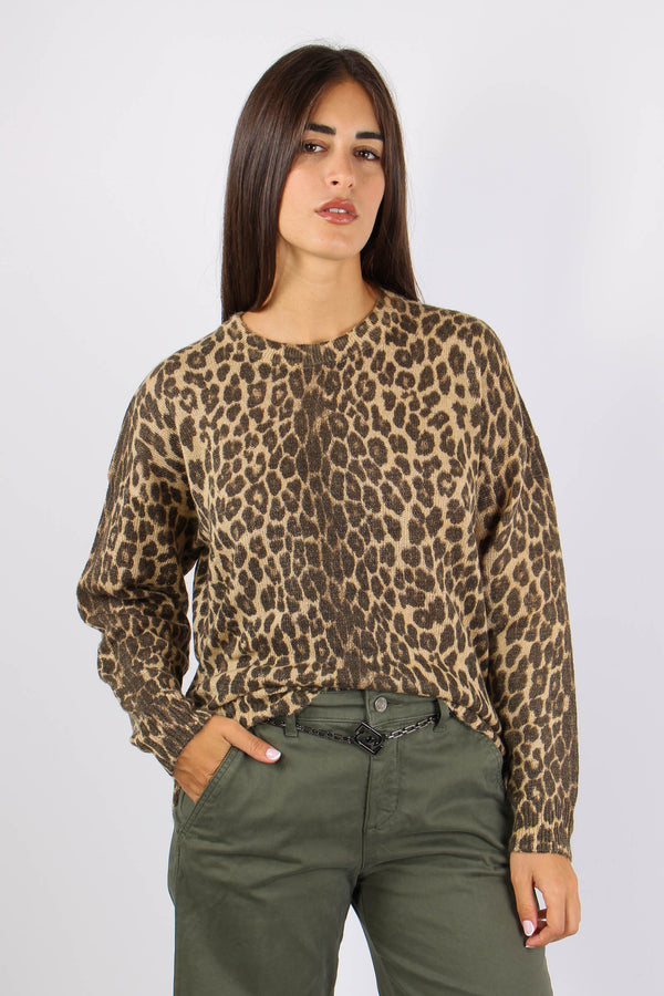 Girocollo Mohair Macula Animalier-2