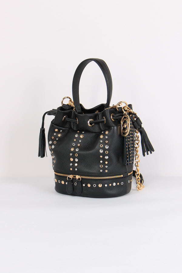 Secchiello Inserto Borchie Black-2