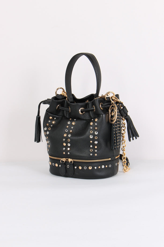 Secchiello Inserto Borchie Black-2