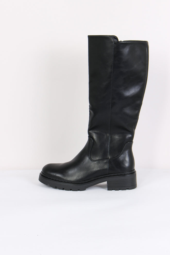 Stivale Gambale Alto Black-5