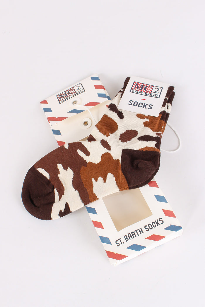 Calzino Lungo Cow Cow