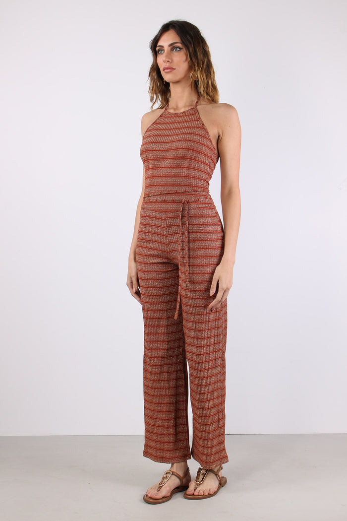 Tuta Lurex Riga Ruggine-3