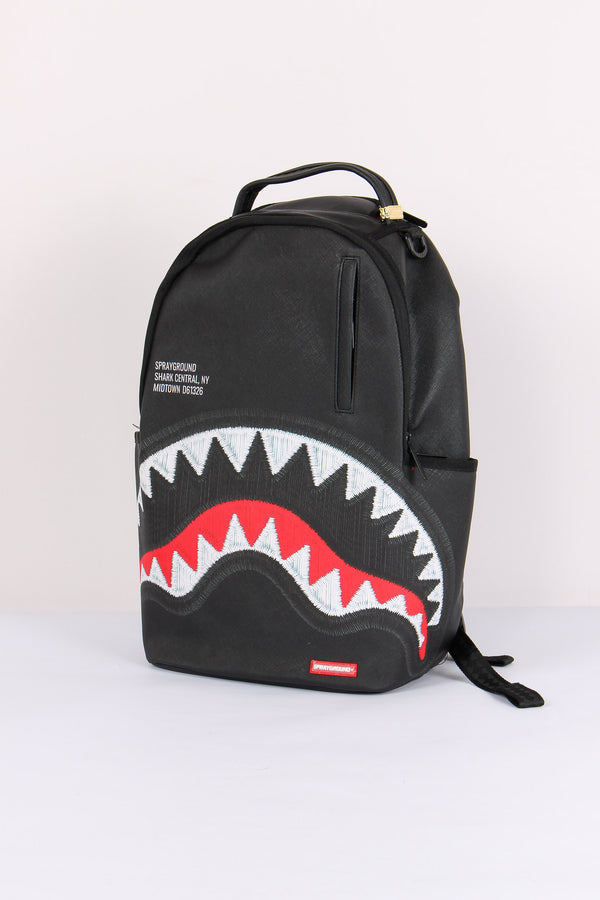 Backpack Shark Central Nero-2