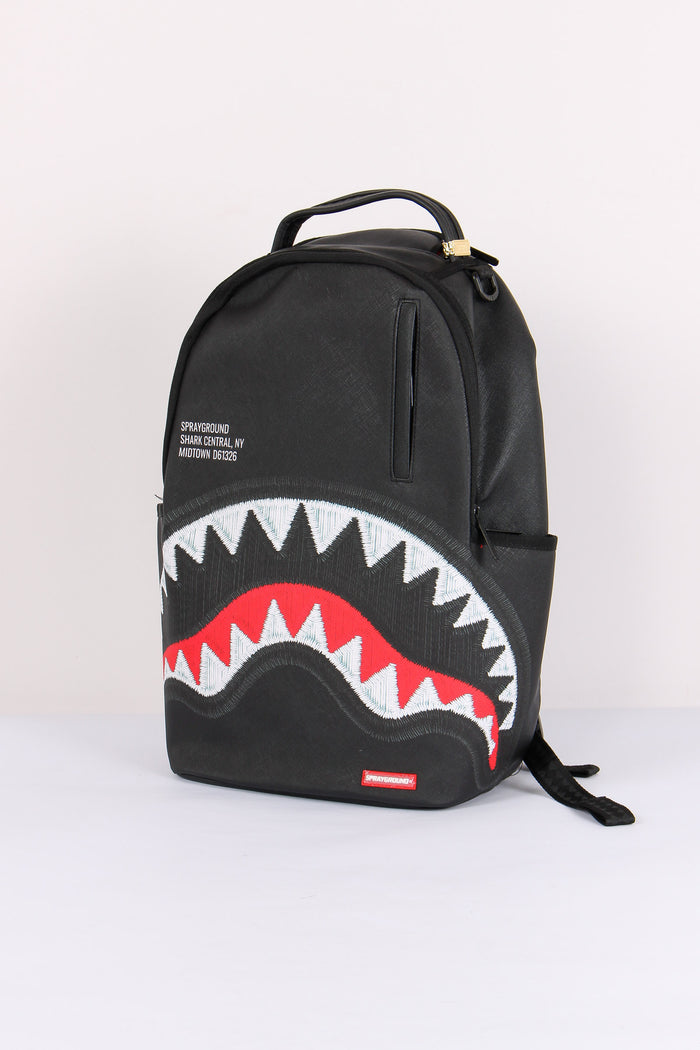 Backpack Shark Central Nero-2