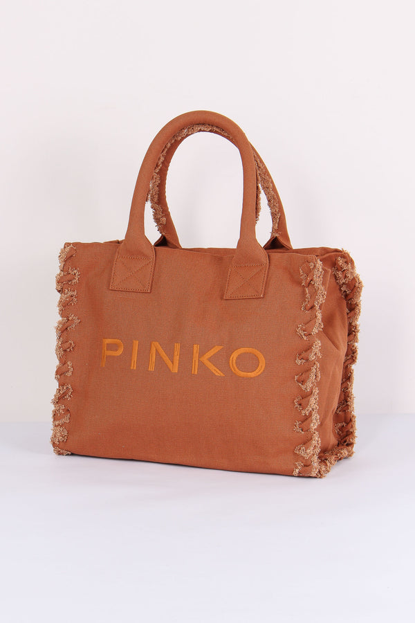 Shopping Beach Canvas Beige-2