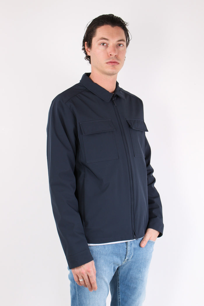 Over Jacket Soft Shell Navy-7