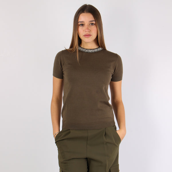 Acteria Maglia M/m Viscosa App Beech-2