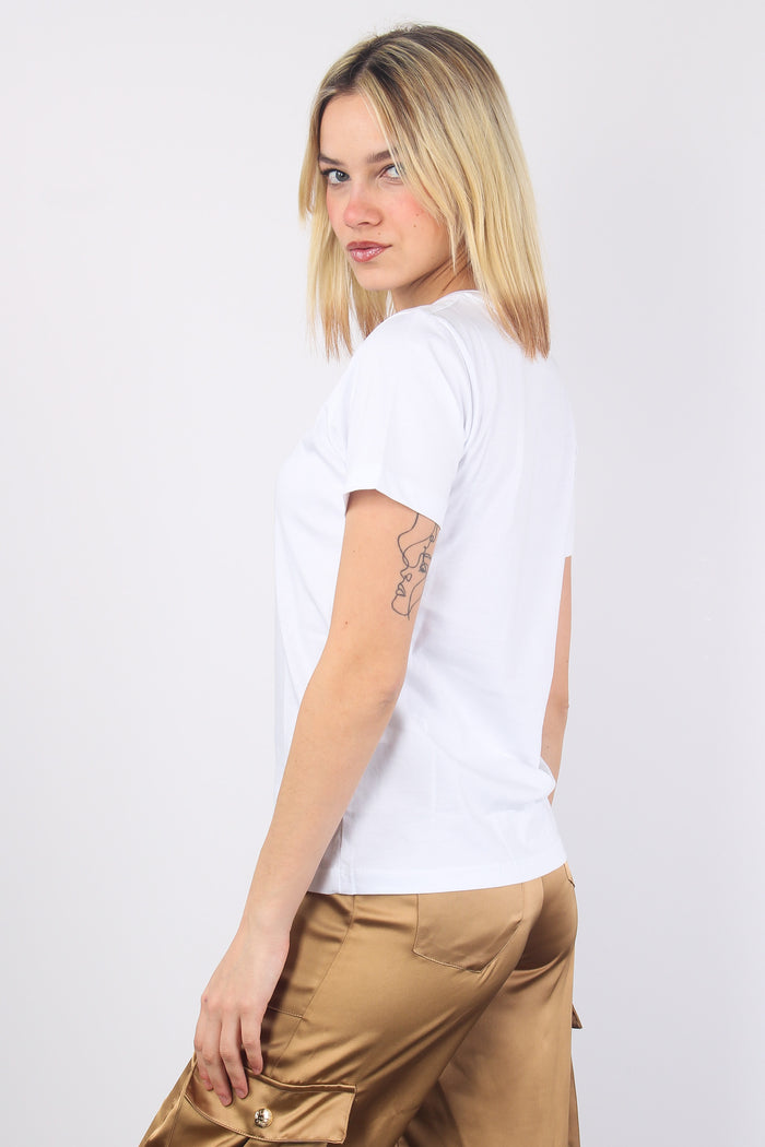 T-shirt Slim Gp Bianco-4
