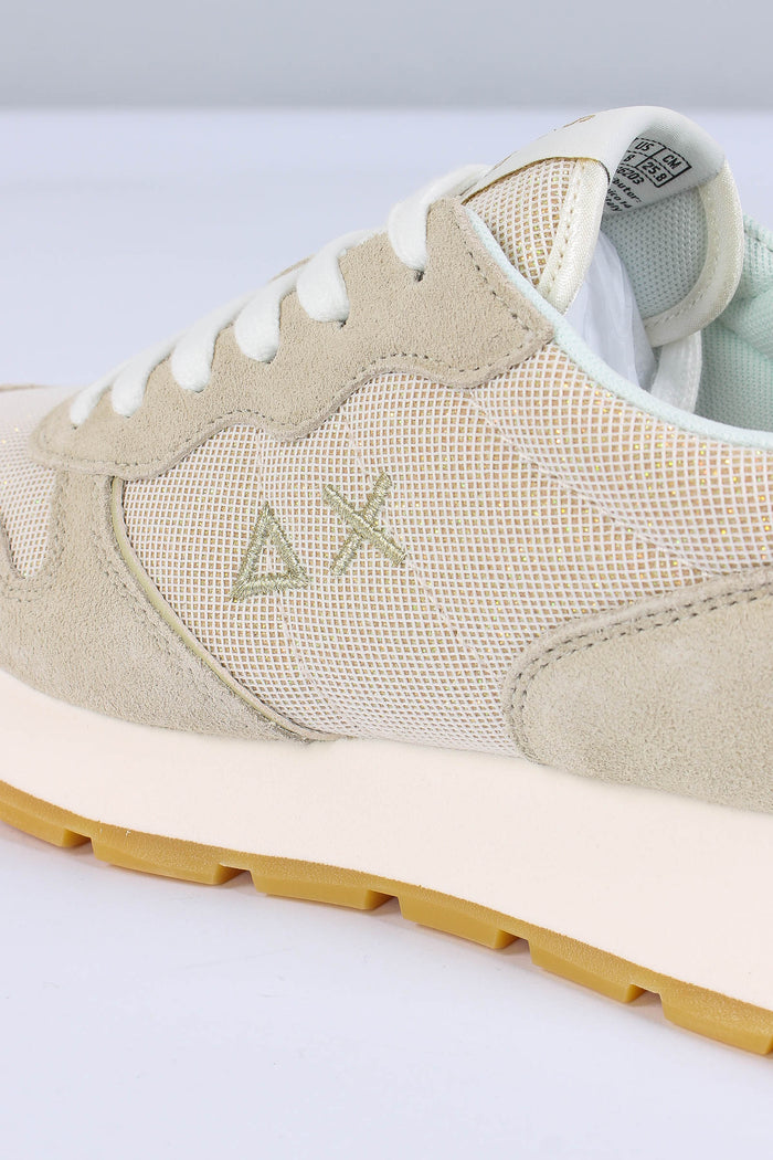 Sneakers Ally Glitter Textile Oro-9