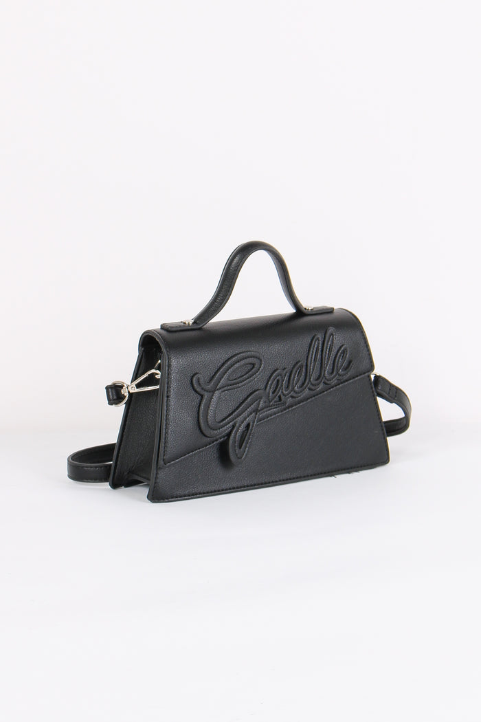 Tracolla Rigida Logo Corsivo Nero-6