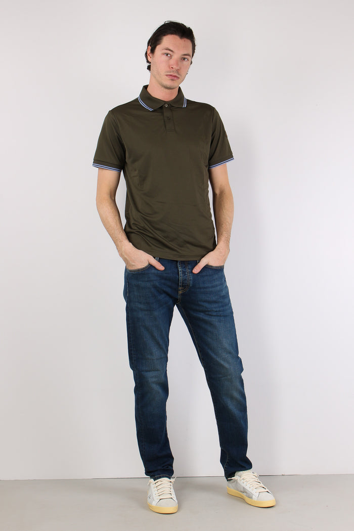 Hari Polo Collo Righe Snake Green-6