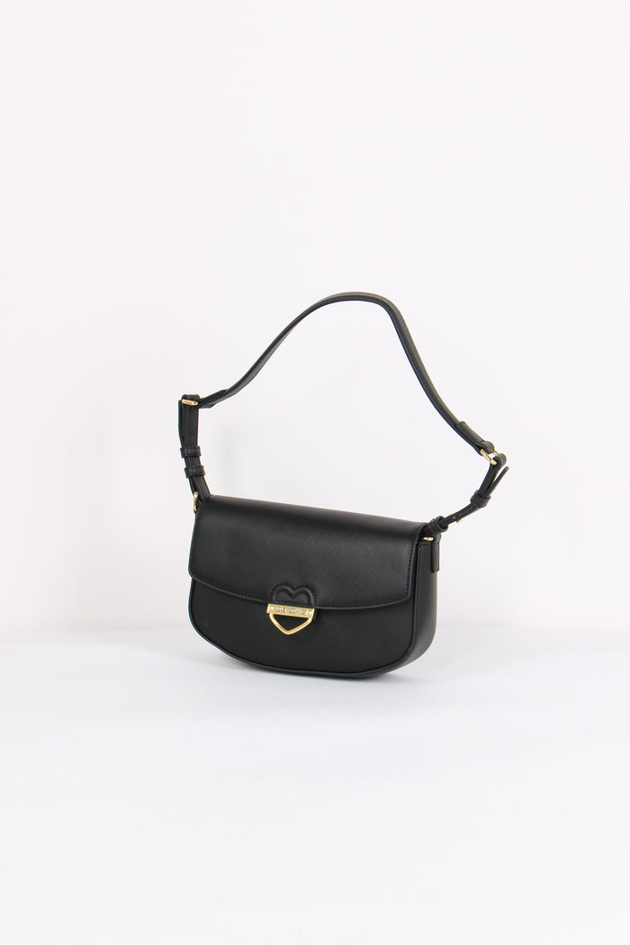 Borsa Tracolla Cuore Nero-2
