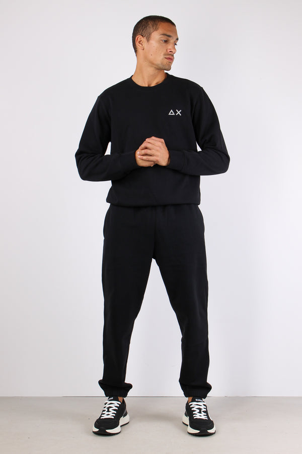 Felpa Girocollo Nero