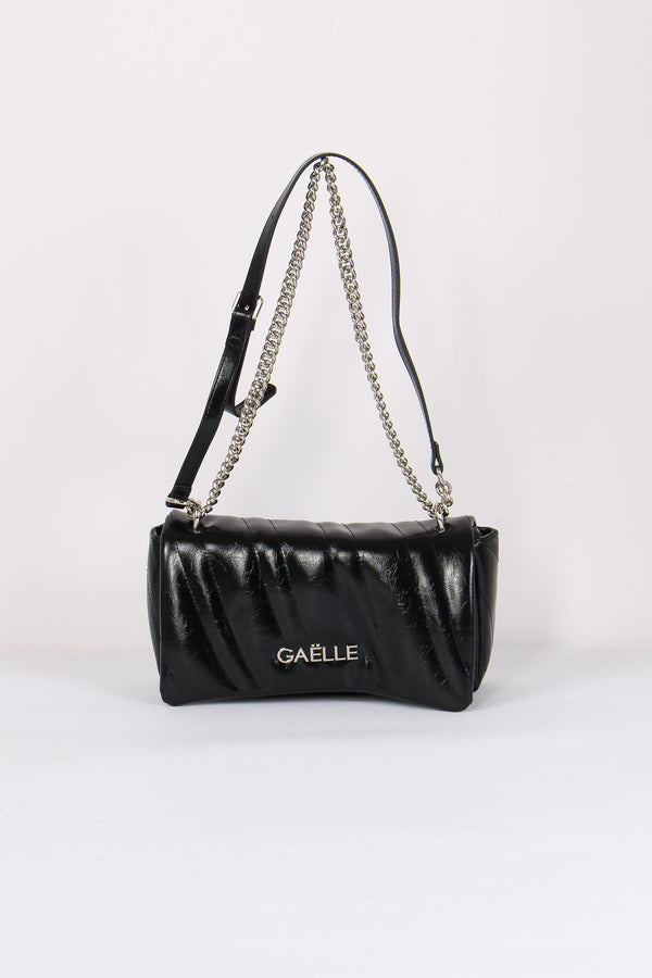 Tracolla Maxi Matelasse Vintag Nero