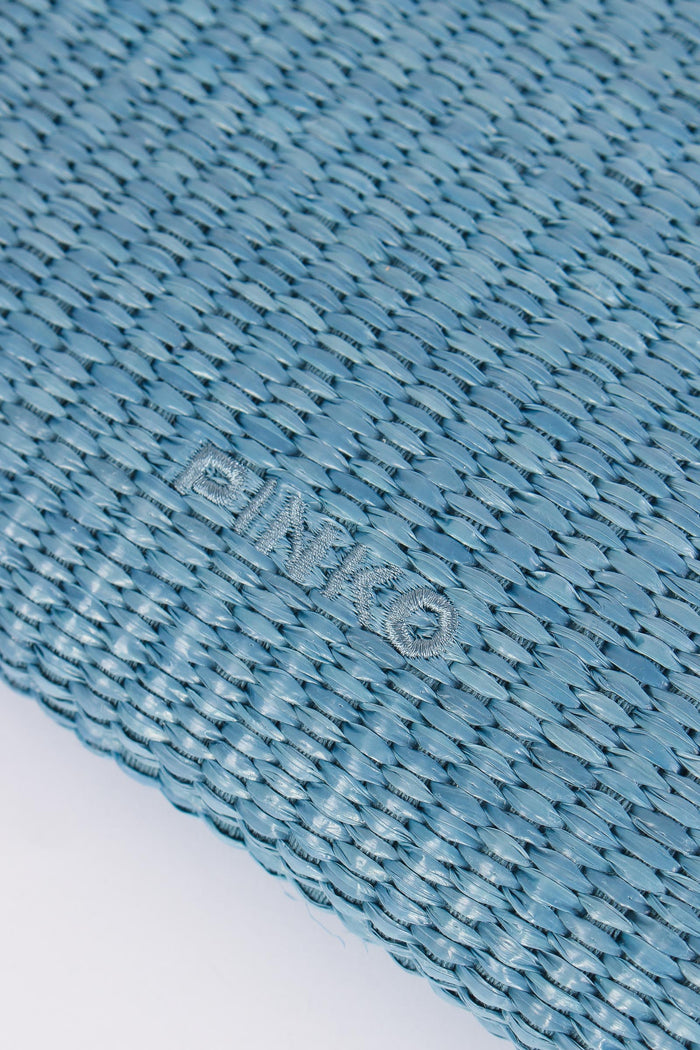 Pochette Rafia Light Blue-6